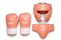 Nouveautés, articles très demandés : Ensemble de boxe et de sparring noir, comprenant un casque et une protection inguinale, en cuir professionnel personnalisé, pour l'entraînement au Muay Thai.
