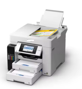 NEWLY STOCKED EcoTank Pro ET-5880 Wireless Color All-in-One Supertank <b>Printer</b> With <b>Scanner</b>, Copier, Fax - Product Image 1