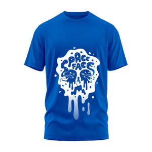 Nueva Camiseta de Algodón Puro de 300G con Cuello Pequeño, Estilo Hip Hop, Corte Holgado, Oversize, para Hombre - Product Image 5