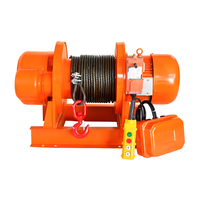 Treuil électrique à câble à chaîne portable pour la construction, petit treuil industriel personnalisé, prix d'usine