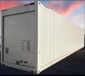 Conteneur de transport sec 20 pieds en acier bleu, boîte de stockage et de transport de fret High Cube GP HQ - Product Image 2