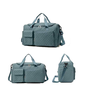 Customized design Large Capacity Gym <b>Bag</b> with Custom Logo Solid Color Travel Duffel for Fitness Sports Featuring - Product Image 1