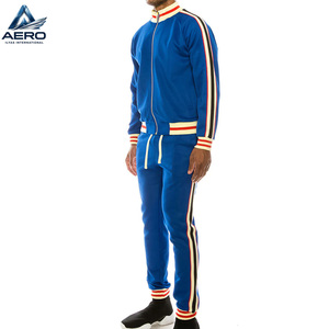 OEM Service Long Sleeves Lightweight Fabric Men <b>Tracksuits</b> Top Quality Solid Color Good Quality Slim Fit Unisex <b>Tracksuit</b> - Product Image 3