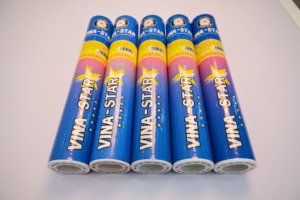 Wholesale Vina-Star Professional Graphite Badminton Shuttlecock Goose Feather Tournament Club Training Grade Stable Flight - Product Image 5