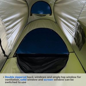Tenda Doccia Portatile Istantanea da Campeggio 7FT, Spogliatoio Esterno e Riparo Solare, Tenda Toilette Pieghevole per la Privacy - Product Image 5