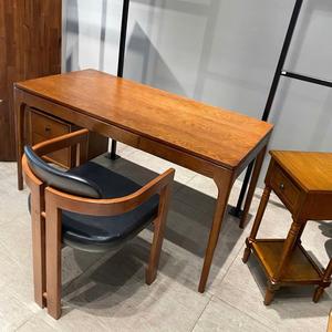 Solid Wood Foldable Modern Office Desk with 2 Drawers Eco-Friendly Home Furniture <b>for</b> Living Room & Office Building - Product Image 6