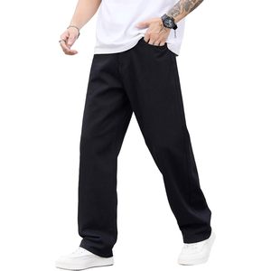 Pantalones de lona rectos de pierna ancha para hombre, estilo Y2K Hip Hop, holgados, informales, de chándal, streetwear 2026 - Product Image 4