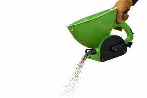 Épandeur manuel rotatif en plastique de 4 lb avec repose-bras ergonomique pour engrais, graines d'herbe, dégivrant ODGGAD005 - Product Image 3