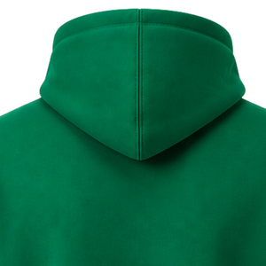 Sudadera con capucha personalizada para hombre, color verde esmeralda, manga larga, corte regular, forro polar, con capucha con cordón y bolsillo canguro, estilo urbano - Product Image 4