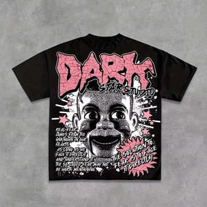 Camiseta Personalizada para Hombre, 100% Algodón, Cuello Redondo, Moda de Verano, Ecológica, de Secado Rápido, Alto Gramaje, Impresión Serigrafiada, OEM - Product Image 4