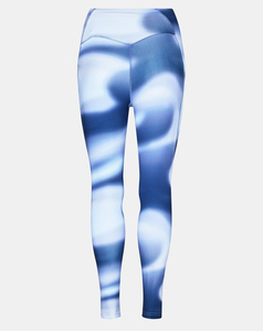 Pantalons de yoga sans couture de qualité supérieure pour femmes, taille haute, motif uni, impression numérique, 180 g - Product Image 3