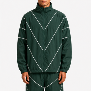 OEM Manufacturer Men Windbreaker Tracksuit Set Lightweight Jacket <b>Pants</b> Custom Design - Product Image 6