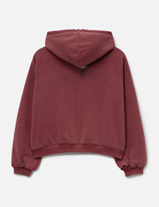 OEM Custom Vintage Washed Zip-Up Hoodie Men Heavyweight Cotton Fleece Eco-Friendly 280g Streetwear Manufacturer - Product Image 4