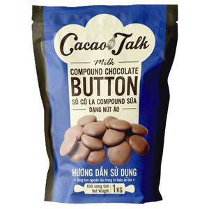 ช็อกโกแลตผสมคุณภาพสูงแบบขายส่ง OEM/ODM สำหรับเบเกอรี่ ฮาลาล ช็อกโกแลตนมแบบก้อน 1 กก. สำหรับทำบิสกิต - Product Image 1