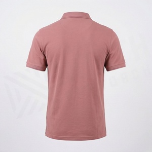 เสื้อโปโลผู้ชายผ้าฝ้ายคุณภาพพรีเมียม แขนสั้น ความยาวปกติ ระบายอากาศได้ดี เหมาะสำหรับกอล์ฟ สีสันปรับแต่งได้ ชุดกีฬา - Product Image 2