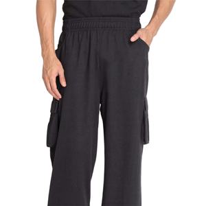 กางเกงวอร์มเอวสูงสำหรับผู้ชายกางเกงวอร์มสไตล์ผ้าฝ้ายระบายอากาศได้ดีแห้งเร็วมีกระเป๋ามีซิป - Product Image 2