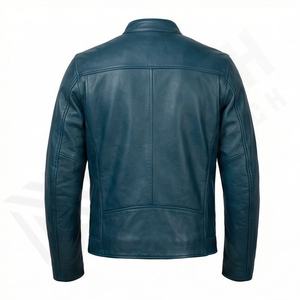 Chaqueta de Motociclista de Cuero Genuino para Hombre de la Mejor Calidad, Nueva Colección de Invierno, Chaquetas de Motocicleta con Protecciones Desmontables Personalizadas - Product Image 2
