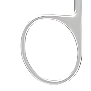 Ciseaux de coupe de fil universels dentaires chirurgicaux manuels en argent avec poignée ergonomique et certification CE - Product Image 4