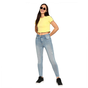 Camisetas Cortas de Algodón 100% Puro para Mujer, Camisetas Cortas Premium Antiencogimiento, Logotipo Personalizado, MOQ Bajo, Venta al Por Mayor, Camisetas Cortas OEM - Product Image 5