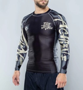 2026 Plain Rash Guards No Gi Long Sleeve MMA <b>Compression</b> <b>Shirt</b> Rashguards for BJJ Rash Guards - Product Image 3