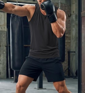 <b>Men</b>’s Sleeveless Athletic Tank Top Soft Cotton Workout <b>Vest</b> Breathable <b>Gym</b> Training Shirt Lightweight Sports Apparel Casual Wear - Product Image 2