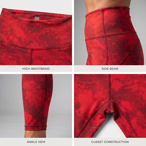 Leggings de sport et yoga personnalisés OEM à séchage rapide, pantalons de sport respirants de haute qualité pour femmes, longueur intégrale - Product Image 6