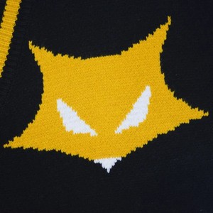 Cardigan en tricot respirant et confortable pour homme, col en V, boutonné, style universitaire rayé, pour des tendances de superposition à la mode - Product Image 3