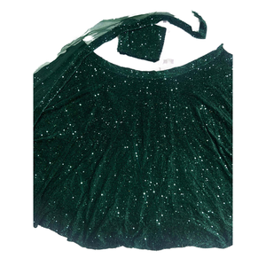 Robe de mariée élégante et modeste avec des sequins pour les occasions spéciales, Lehenga Choli - Product Image 1