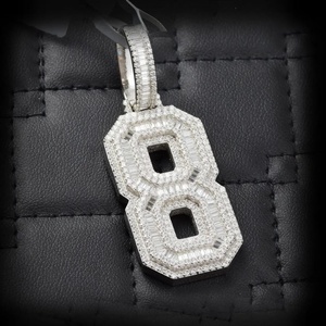 Custom HIPHOPSTAR 925 Silver Gold Plated IGI Certified Fine Cross Pendant Hip Hop Style Iced Street Moissanite Pendants Charms - Product Image 4