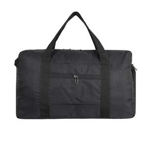 Bolsa de Viaje de Primera Calidad con Logotipo Personalizado, Gran Capacidad de Almacenamiento, Costuras Resistentes, Bolsa de Viaje Negra - Product Image 6