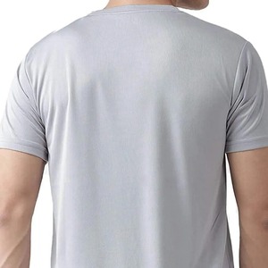 T-shirts pour hommes surdimensionnés en coton, imprimés sur mesure, brodés, couleur personnalisée, nouveau design, prix abordable, été 2024 - Product Image 5