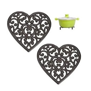 Popular Style Aluminum Round <b>Trivet</b> In Gold Color for Pan & Hotpot Holder Dining Table Heat Damage Protecting <b>Trivet</b> - Product Image 6