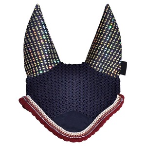 Velo para Caballos de Microfibra de Alta Calidad con Diseño Personalizado, Gorro para Orejas, Cómodo y Duradero, Producto Ecuestre para Montar a Caballo - Product Image 1