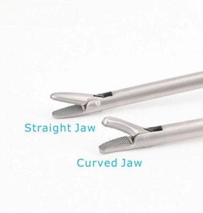 Instrumentos Laparoscópicos de Acero, Juego de Pinzas Portaagujas para Entrenamiento, Simulación, Práctica, Herramientas de Enseñanza de Laparoscopia - Product Image 2