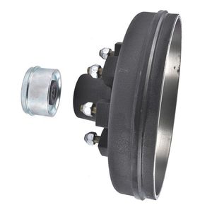 Kit Tamburo Freno a Coppa BC 8 Fori 008 219 04 22004K 12\" x 2\" per Mozzo Freno Rimorchio con Asse da 7000 Libbre, 8 Fori su 6.5\" - Product Image 5