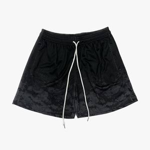 Short de bain pour homme en polyester 100% respirant et à séchage rapide, style décontracté avec doublure en mesh, impression numérique - Product Image 3