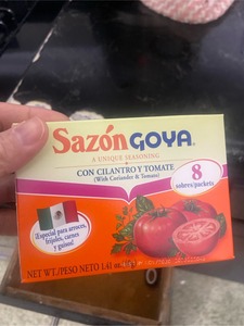 Condimento en Polvo SAZÓN 6g/5g con Cilantro, Annatto y Comino - Product Image 3