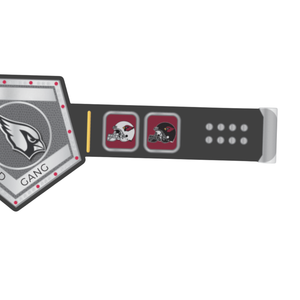 Cinturón de Campeonato Personalizado de los Arizona Cardinals, Cinturón Deportivo de Alta Calidad para Aficionados y Coleccionistas - Product Image 3