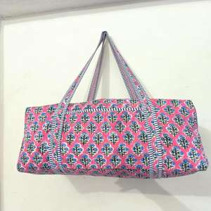 Bolsas de Lona de Algodón de Gran Capacidad, Duraderas y de Lujo, con Impresión Personalizada, Ecológicas, para Viajes, Deportes y Gimnasio, con Diseño Acolchado Único - Product Image 3