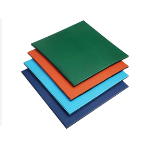 พื้นยางหลากสีแบบประกบกันสำหรับสนามเด็กเล่นหลังบ้าน - Product Image 1
