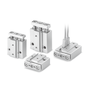 Cylindre de tige de guidage miniature SMC MGJ10-15 pièces pneumatiques - Product Image 3