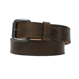 Ceinture en cuir décontractée pour hommes, en cuir de vache durable, ceinture en cuir de qualité supérieure pour hommes, usage quotidien, ceinture en cuir pour hommes avec boucle réglable - Product Image 4