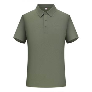 Polo personnalisé à séchage rapide pour homme, en nylon, imprimé ou vierge, décontracté, ample, surdimensionné, vêtement de travail, T-shirt polo - Product Image 3