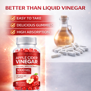Gummies de Vinaigre de Cidre de Pomme Premium, Gummies Véganes Bien-être au Vinaigre de Cidre de Pomme pour la Santé Quotidienne et le Soutien Nutritionnel - Product Image 6