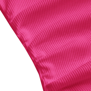Débardeur côtelé dos nageur pour femme, sans manches, extensible, polyester/spandex, séchage rapide, respirant, décontracté, été, coupe ajustée, XL - Product Image 5