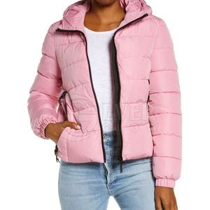 Meilleure vente en gros Veste en duvet Veste matelassée de créateur personnalisée de haute qualité à capuche pour femmes - Product Image 2