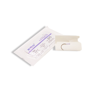 OEM <span class=keywords><strong>polyglactin</strong></span> 910 hấp thụ chỉ khâu bện phẫu thuật chủ đề với kim CE/ISO được phê duyệt - Product Image 2