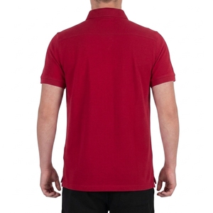 Chemise pour homme avec logo personnalisé, en spandex/polyester, tricotée, séchage rapide, décontractée, manches courtes, haute qualité, vente en gros - Product Image 2