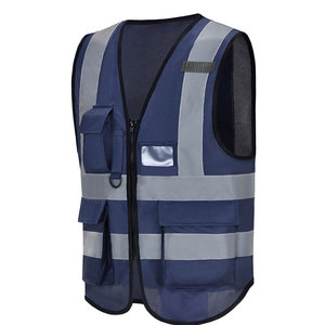 Nouveau Gilet de Sécurité Réfléchissant ANSI Classe 1 2026 avec Logo, Étanche, LED Clignotante, Multi-Poches, pour Photographie et Vêtements de Travail – Couleurs Variées - Product Image 1