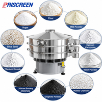 Industrielle Vibrationssiebmaschine Elektrisches Rotierendes Vibro-Sieb Pulverseparator für Mehl Zucker Lebensmittelindustrie